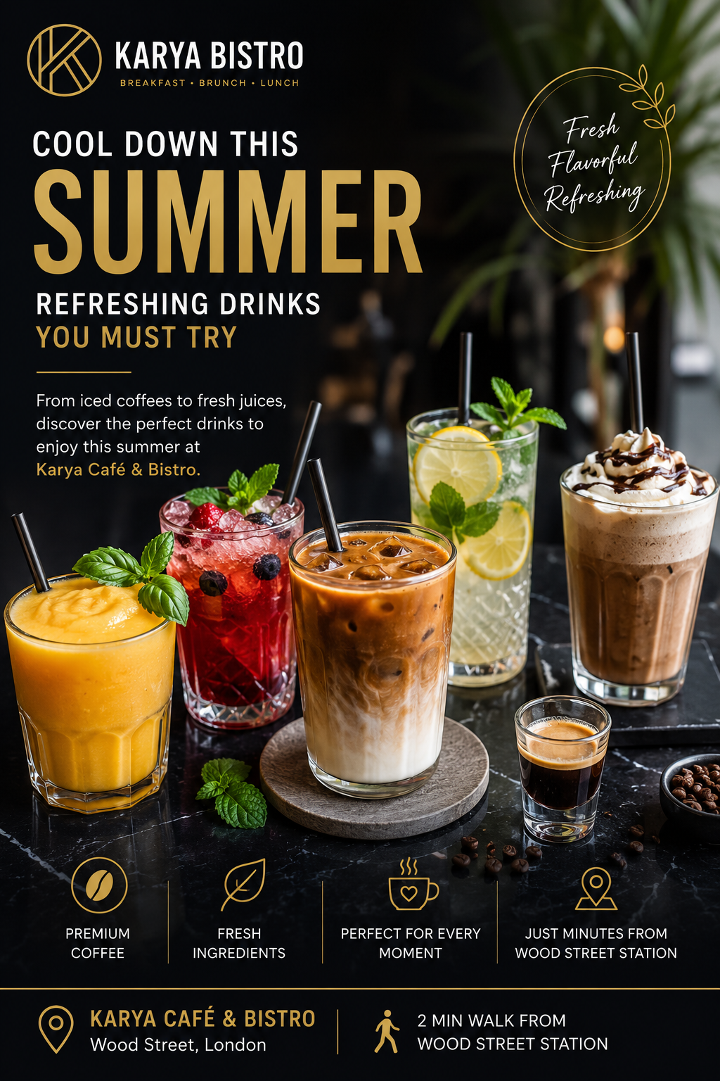 Cool Down This Summer: Refreshing Drinks You Must Try at Karya Café & Bistro